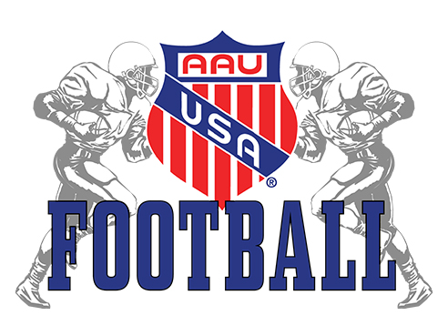 AAU Football logo